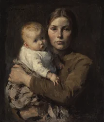 Matka i dziecko, ok. 1906