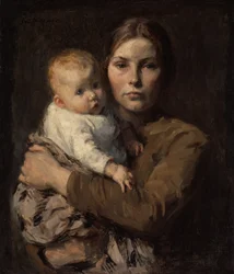 Matka z Dzieciątkiem, ok. 1906.
