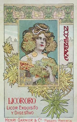 Listopad, z kalendarza Henri Garnier & Co.