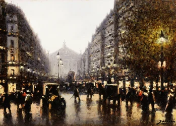 Scena uliczna, Paryż