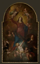 Kościół parafialny (Sint-Walburgakerk). Obraz. Gaspar de Crayer. 1652