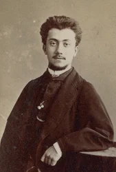 Portret kompozytora Alexandre Luigini 1850-1906.