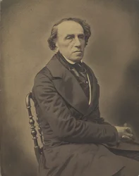 Portret kompozytora Giacomo Meyerbeera 1791-1864, 1853-1854.