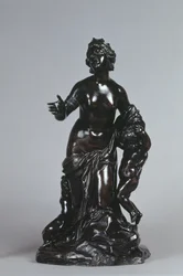Latona i jej dzieci, Apollo i Diana, ok. 1671 (brąz z lakierowaną patyną)