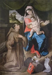 Madonna z Dzieciątkiem i św. Antoni Padewski