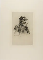 Portret starego rybaka