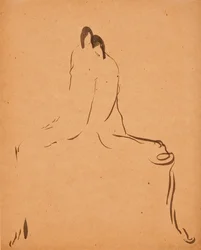 Dwie postacie, ok. godz. 1908.