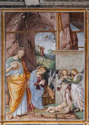 Fragment „Narodzenia” z „Życia i męki Chrystusa”