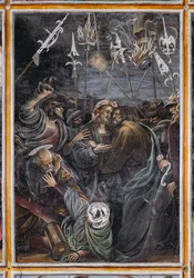 Pocałunek Judasza, fragment „Życia i Męki Chrystusa“