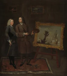 Thomas Walker i Peter Monamy, c.1735