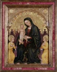 Intronizowana Madonna z Dzieciątkiem i Dwoma Aniołami