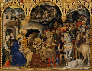 Pokłon Trzech Króli, 1423