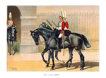 Pierwsza Straż Życia, ok. 1890 r.