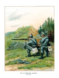 20. Artyści Middlesex, ok. 1890.