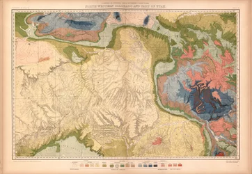 Atlas geologiczny i geograficzny Kolorado i części sąsiednich terytoriów