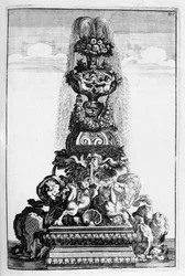 Projekt fontanny, 1664