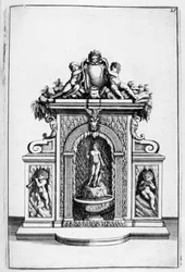 Projekt fontanny, 1664