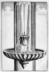 Ozdobny projekt fontanny, 1664
