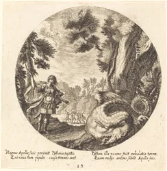 Apollo zabija Pythona