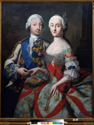 Portret wielkiego księcia Piotra Fiodorowicza (później Piotra III Rosji)