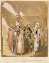 Targ niewolników, 1824