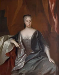 Christina Piper 1673-1752, Zamek Christinehof, Tomelilla, Skania, Szwecja.