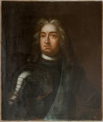 Charles I de Hesse Cassel - Portret Karola I (1654-1730), Landgraf Hesji-Kassel, autorstwa Schrodera, Georga Engelharda (1684-1750). Olej na płótnie. Wymiar : 83x69 cm. Muzeum Narodowe w Sztokholmie