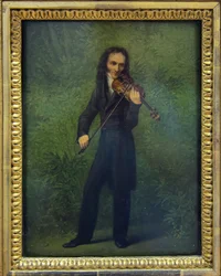Portret Niccolò Paganiniego 1782-1840, 1830-1831