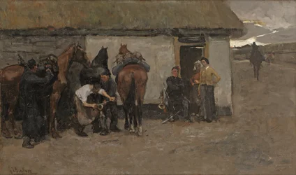 Kowal, ok. 1881-84 (olej na płótnie)