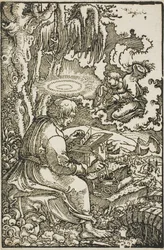 Św. Mateusz, z Biblii Lutra