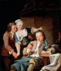 Mąż oszukał wino i miłość”, 1765.