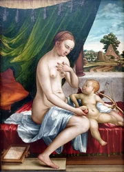 Venus und Amor Wenus i Kupidyn