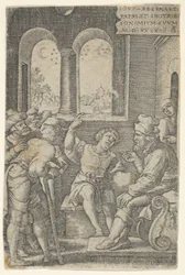 Józef opisuje swój sen z Historii Józefa, 1544.