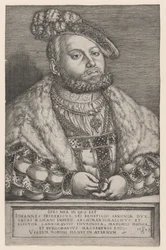 Portret Jana Fryderyka Wspaniałomyślnego, elektora Saksonii