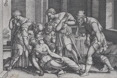 Samobójstwo Lukrecji, ze Scen z historii Rzymu.