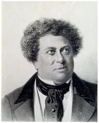 Portret autora Alexandre Dumasa, XIX w.