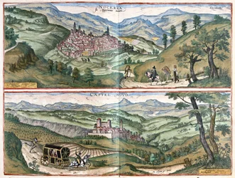 Nocera Umbra (Prowincja Perugia) i Castelnuovo di Porto (region Rzymu), Włochy