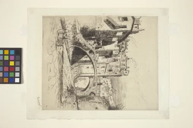 Dwa mosty, San Remo (tusz)