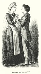 Ilustracja do Trilby autorstwa George du Maurier (grafika)