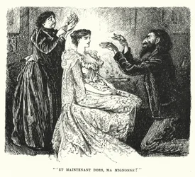Ilustracja do Trilby autorstwa George du Maurier (grafika)