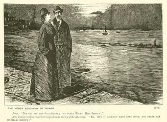 Szkolnictwo wyższe kobiet (grafika)