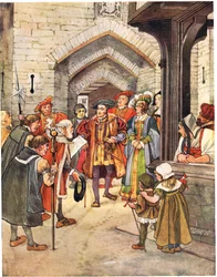Jestem księciem Norfolk, ilustracja z „Śpiewnika obrazkowego”, 1910