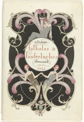 Magazyn mody jako kusicielka. Falbany i fatałaszki, almanach mód teraźniejszych, minionych i przyszłych na rok 1923, rocznik 2