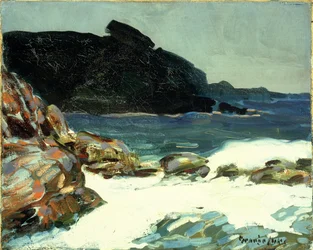 The Ledge, Elizabeth, Maine (olej na płótnie)