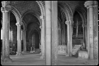 Katedra w Durham, Palace Green, Durham, 1942.