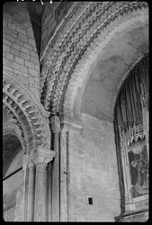 Katedra w Durham, Palace Green, Durham, County Durham, 1942.