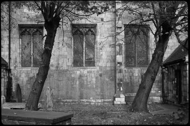 Kościół św. Małgorzaty, Walmgate, York, 1942.
