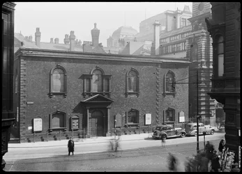 Kaplica Unitariańska, Cross Street, Manchester, 1940.