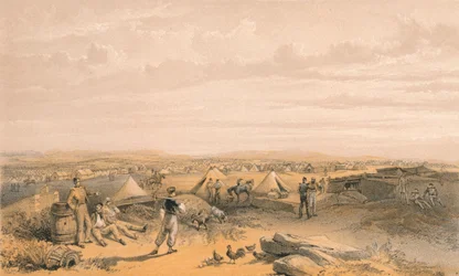 „Obóz 4. Dywizji”, 1856