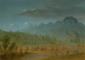 Wioska Wron i Góry Łososiowe, 18551869.